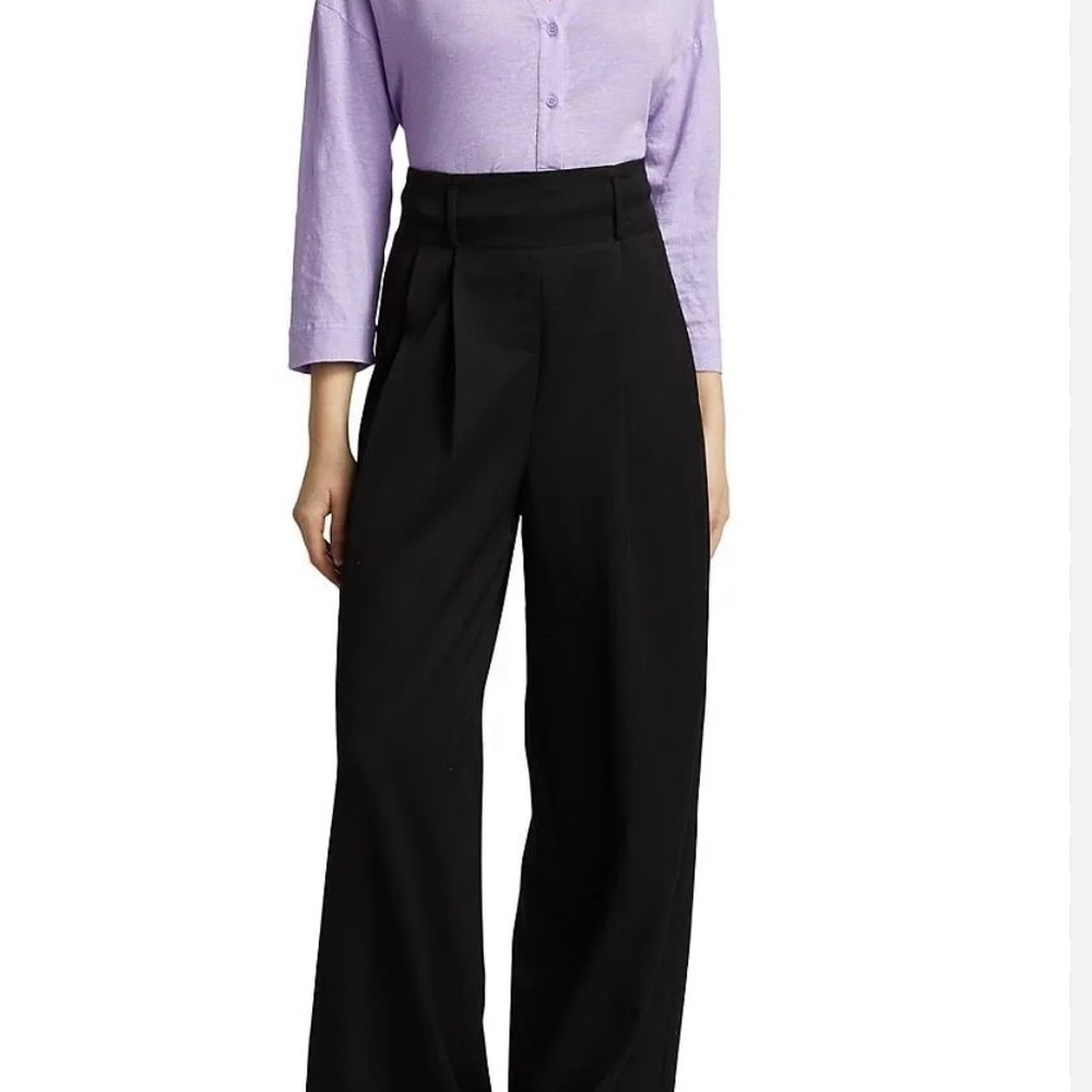 Majestic Filatures Linen Henley NWT - Picture 5 of 5